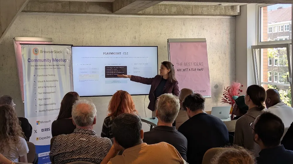 BrowserStack Meetup Amsterdam 2026 — Welcome & Networking at Capital C Diamantbeurs (photo 1)