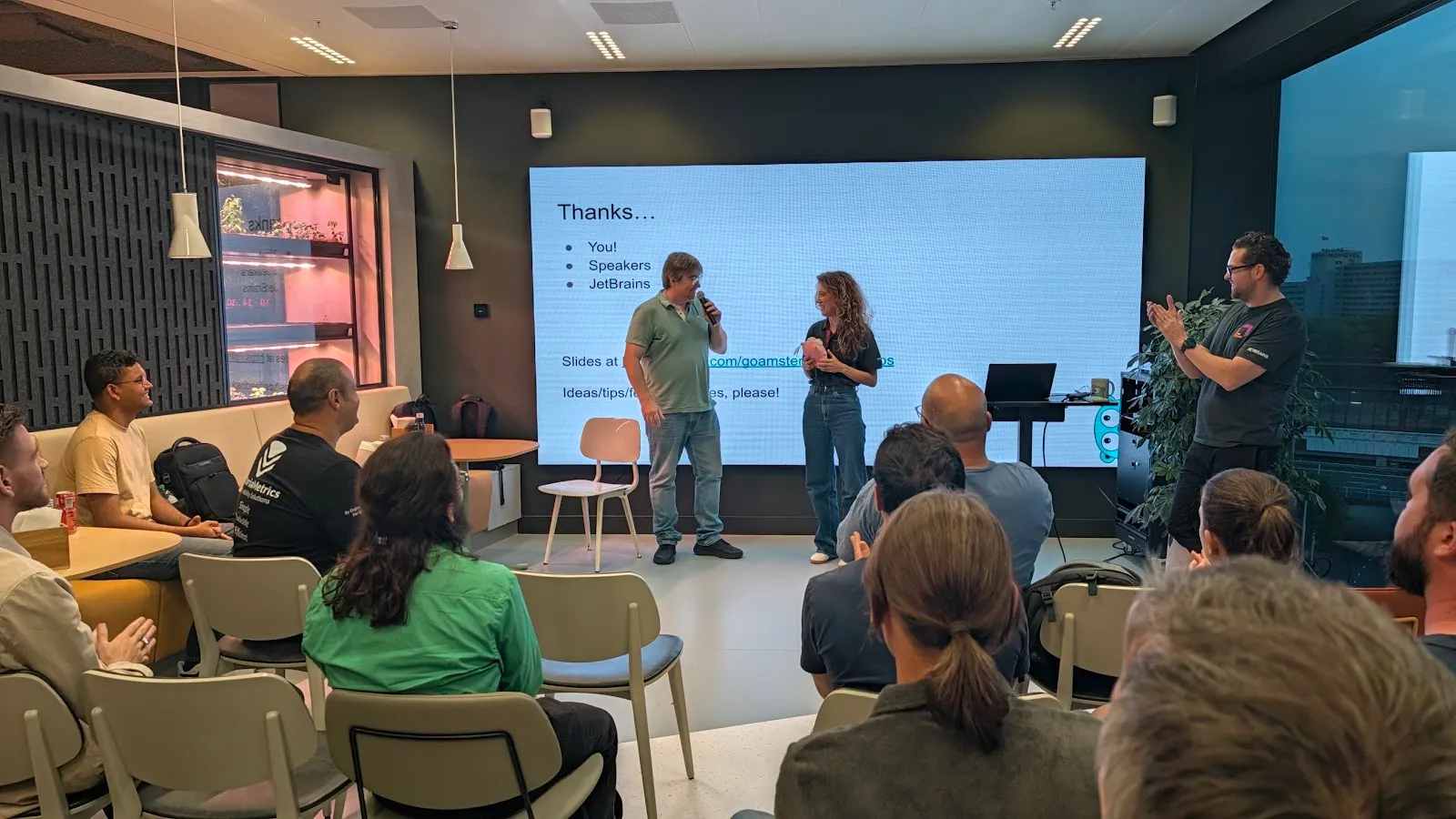 Go Amsterdam meetup - Ainsley Clark on staying passionate in tech (photo 5)