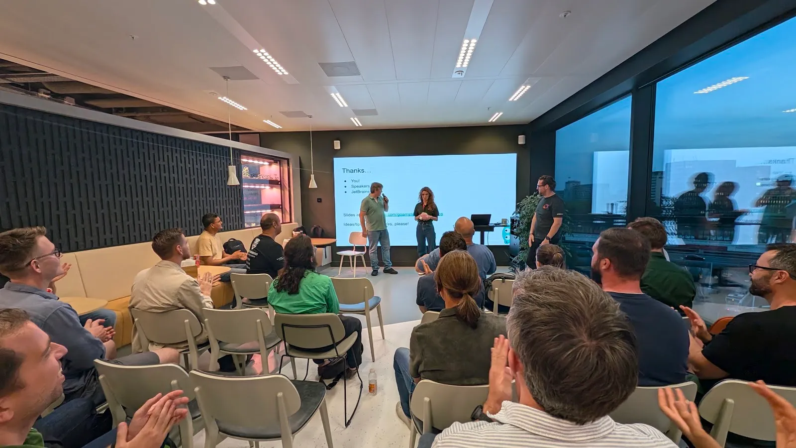 Go Amsterdam meetup - Ainsley Clark on staying passionate in tech (photo 6)