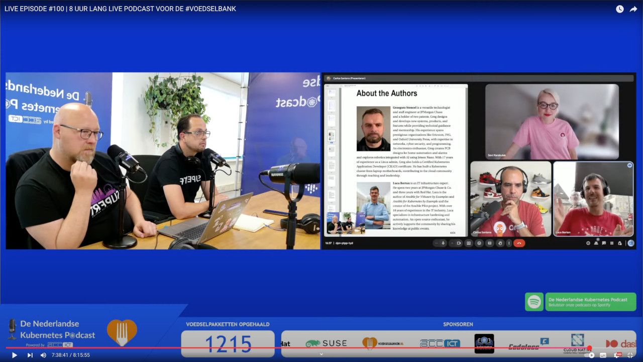 Luca Berton at De Nederlandse Kubernetes Podcast #100