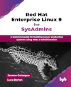 Red Hat Enterprise Linux 9 for SysAdmins book cover