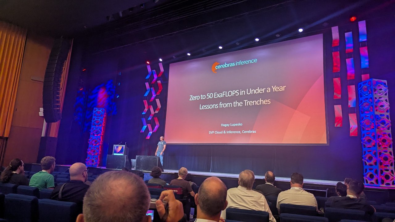 Zero to 50 ExaFLOPS in Under a Year, Lessons from the Trenches: Hagay Lupesko, SVP Cloud and Inference, Cerebras
