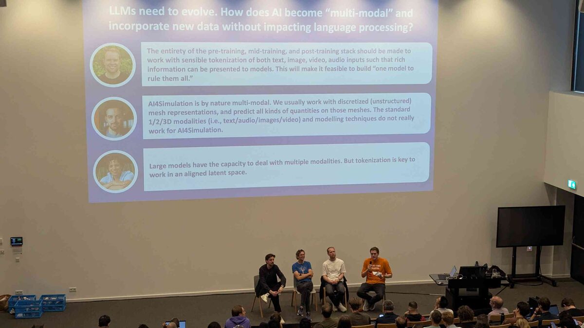 Panel slide on reducing AI hallucinations — full stack problem, uncertainty estimation, image vs LLM