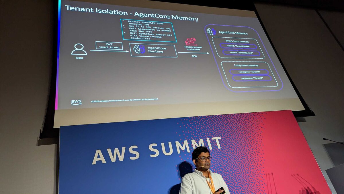 Tenant isolation — JWT-based memory scoping per tenant