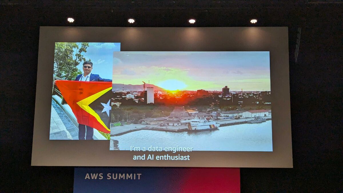 Ajito Nelson — data engineer and AI enthusiast from Timor-Leste