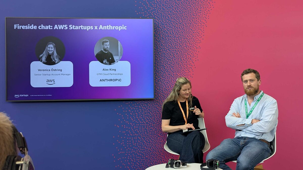Fireside chat: Veronica Östring (AWS) and Alex King (Anthropic)