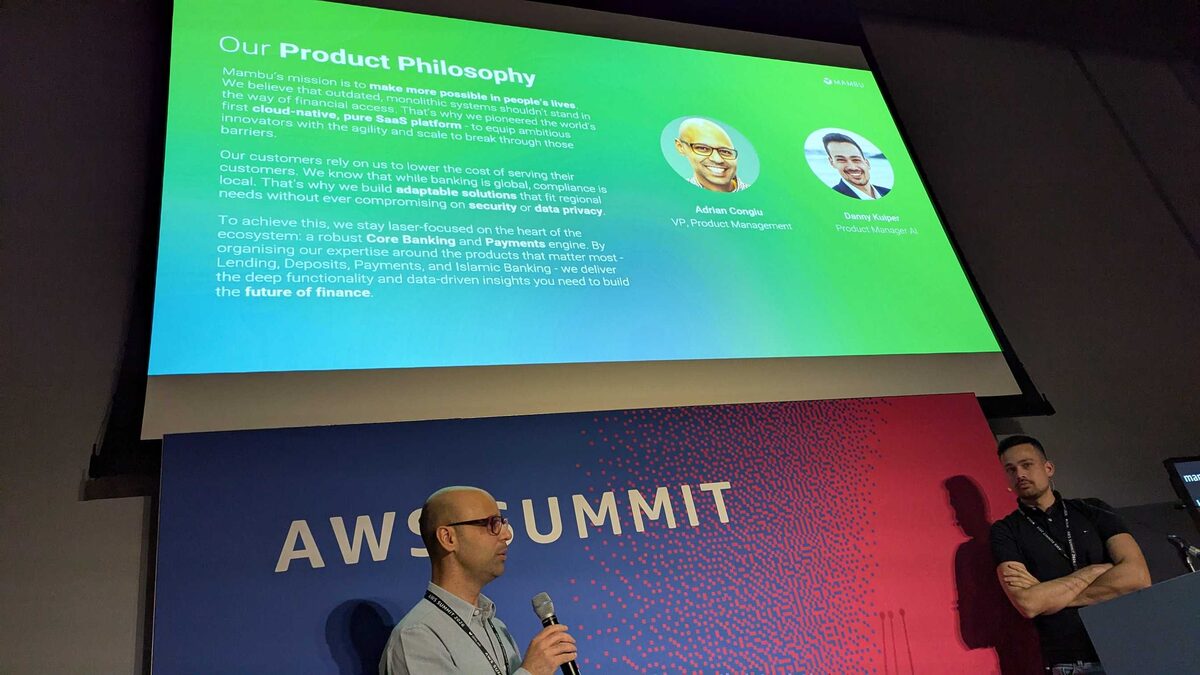 Mambu Product Philosophy — Adrian Congiu and Danny Kuiper