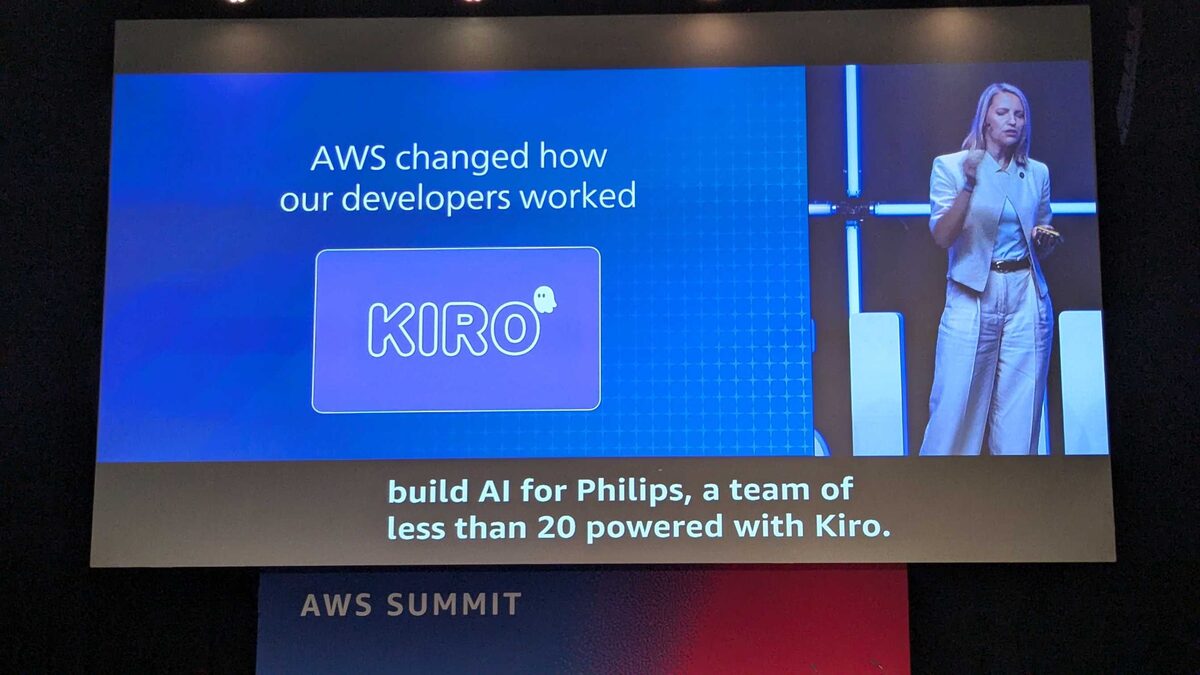 Philips using Kiro — AWS changed how their developers worked, team of fewer than 20