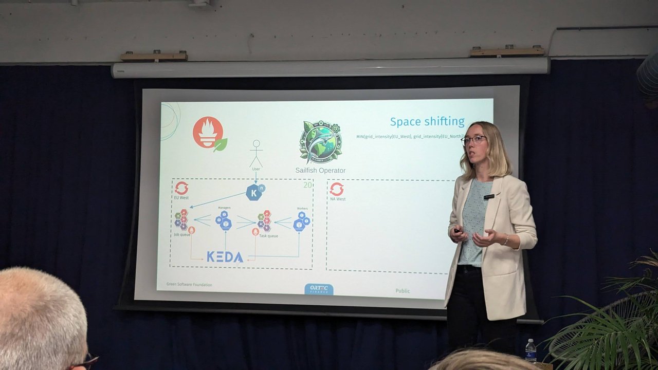 Space shifting slide with the Sailfish Operator, KEDA and a minimum of grid intensity across two EU regions
