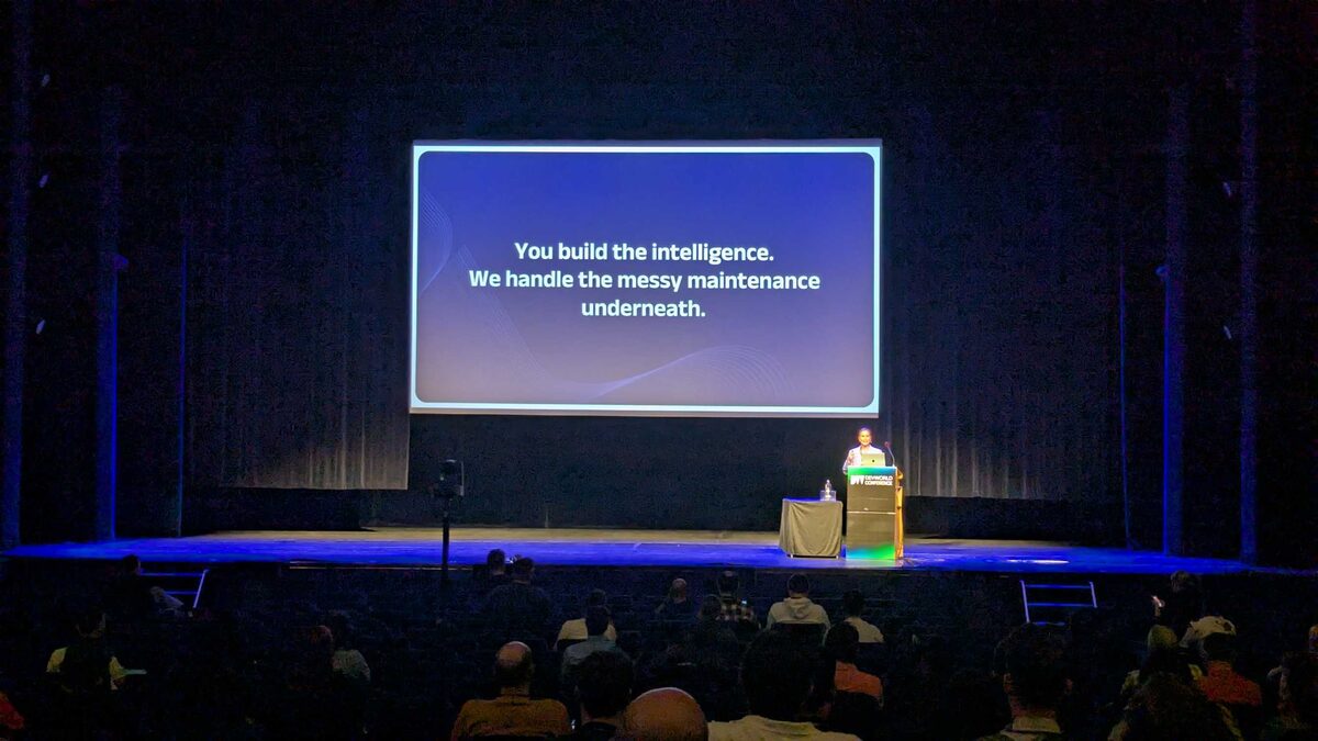You build the intelligence We handle the messy maintenance underneath