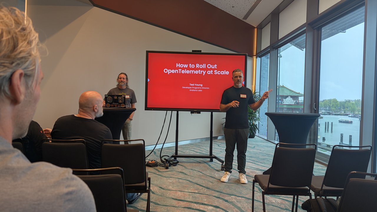 Event title slide