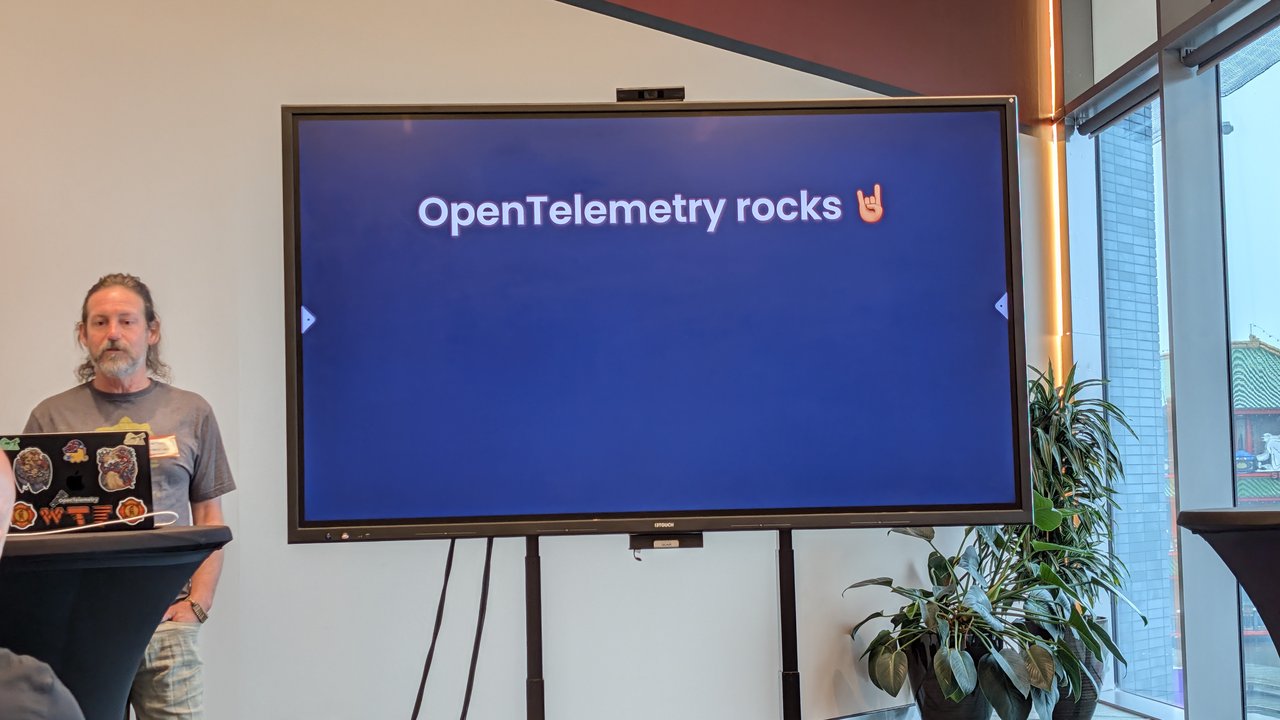 OpenTelemetry rocks slide