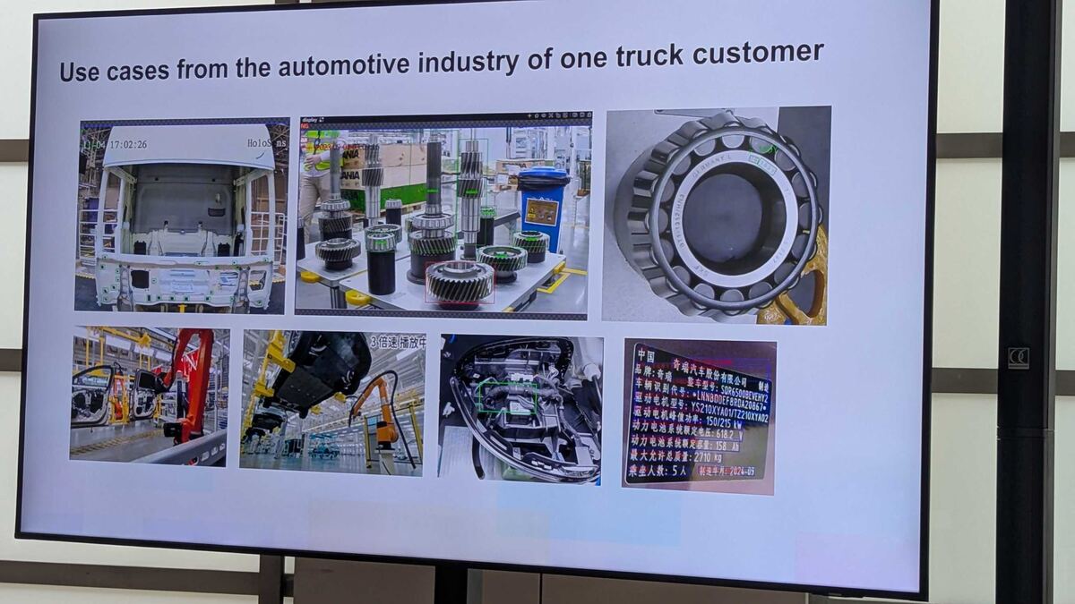 AI quality inspection use cases from automotive truck manufacturing