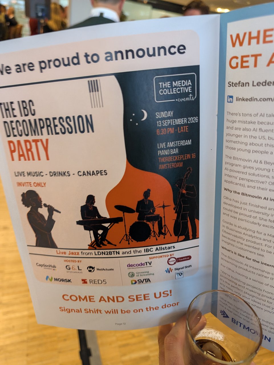IBC 2026 late afternoon wrap-up