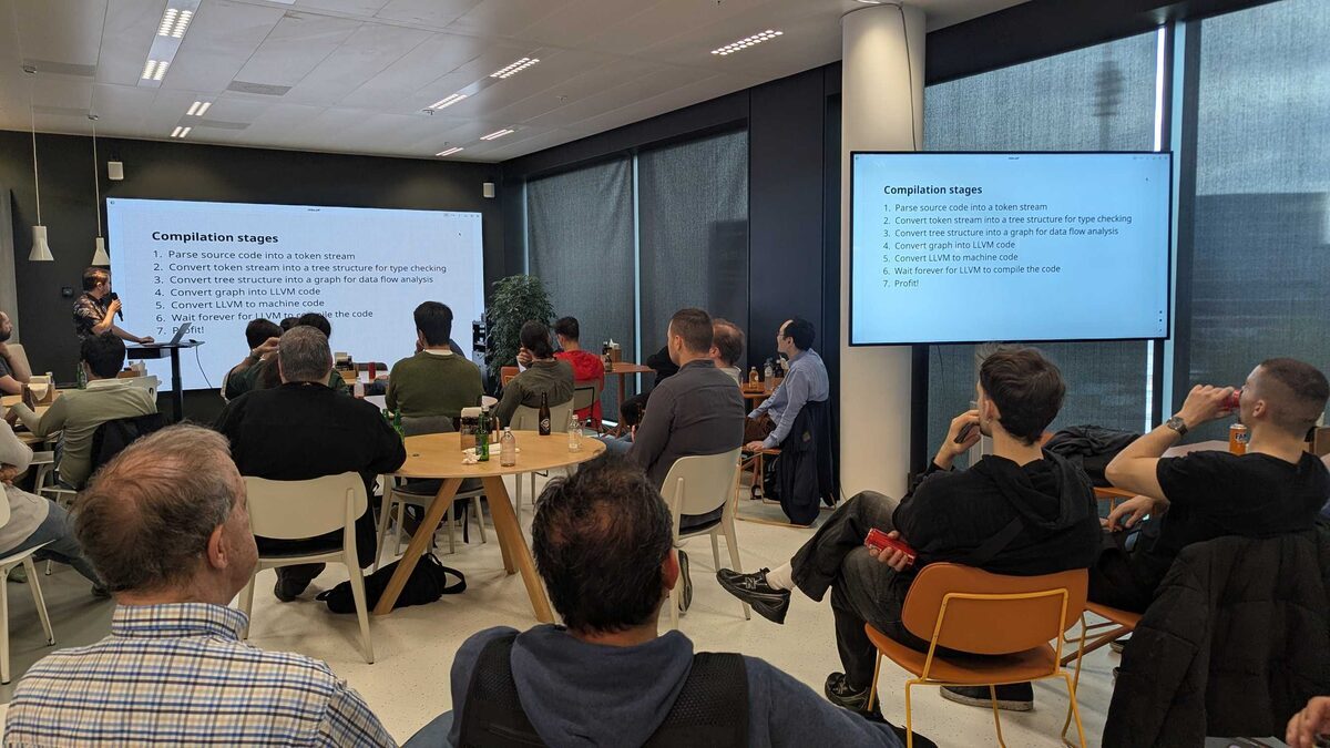 Inko meetup — Compilation stages slide