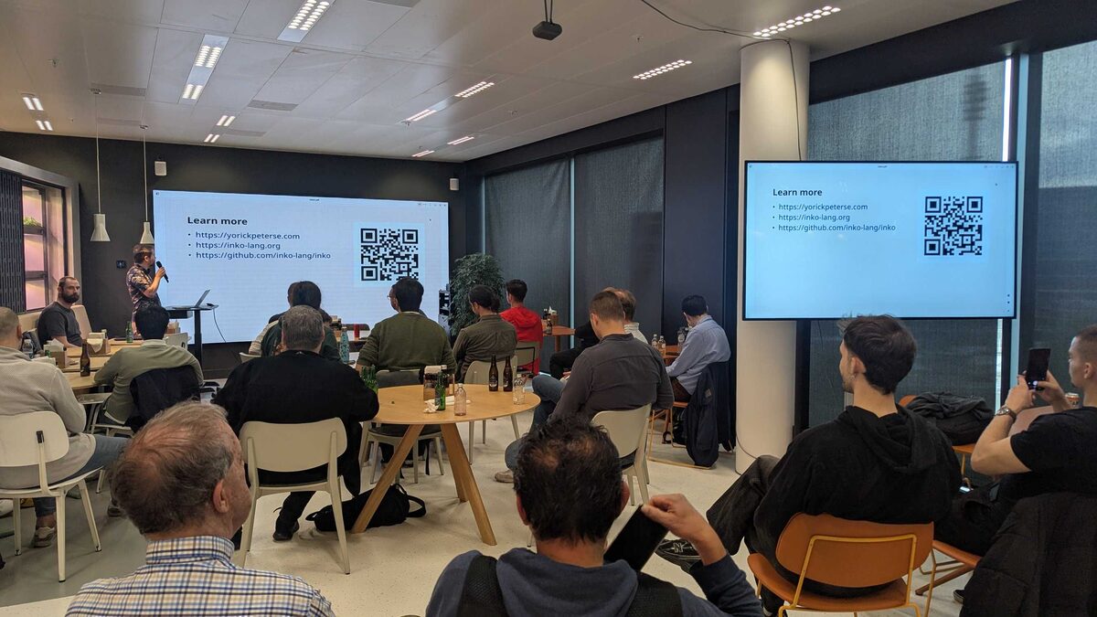 Inko meetup — test statistics slide