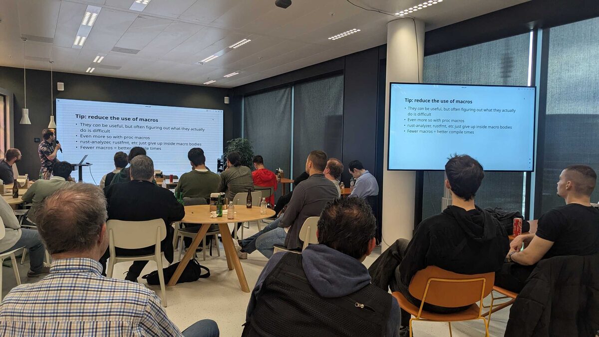 Inko meetup — compiler has only 5 direct dependencies
