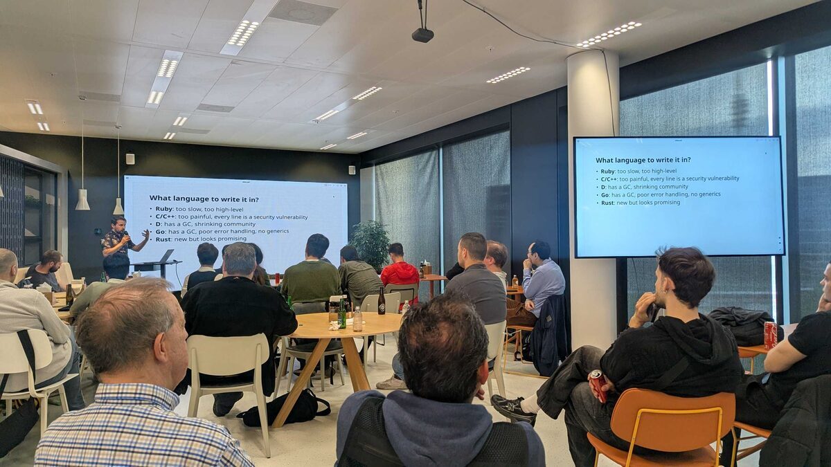 Inko meetup — What language to write it in? slide