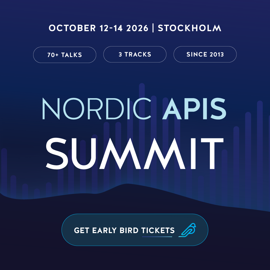 Nordic APIs Summit 2026 square creative