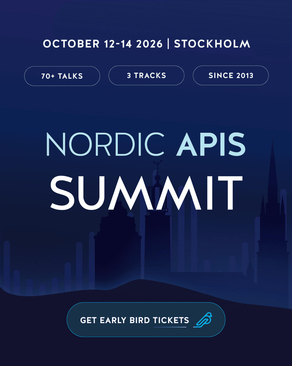 Nordic APIs Summit 2026 vertical creative