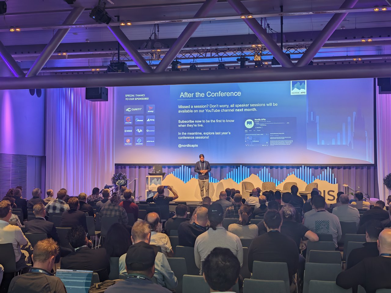 After the Conference: all sessions on YouTube next month