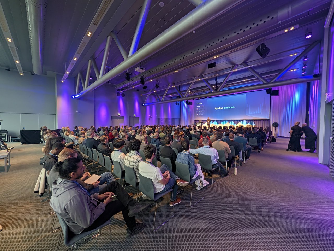 A full Bankettsalen for the day 1 opening keynotes