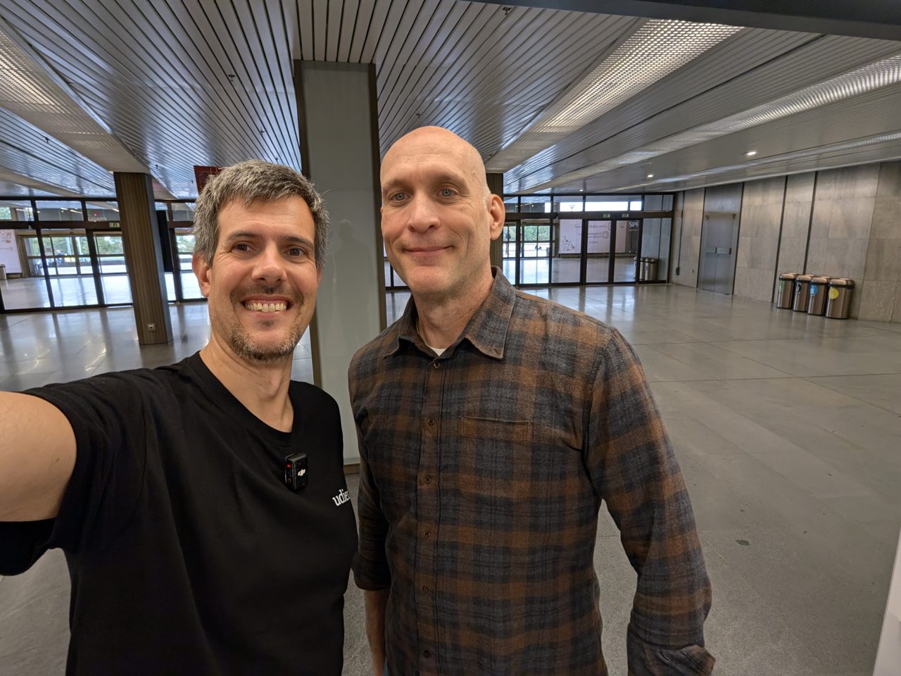 Luca Berton with Greg Kroah-Hartman in Prague