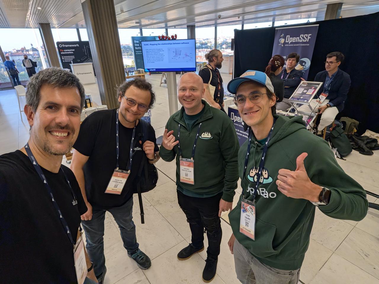More networking in the Solutions Showcase at Open Source Summit Europe 2026