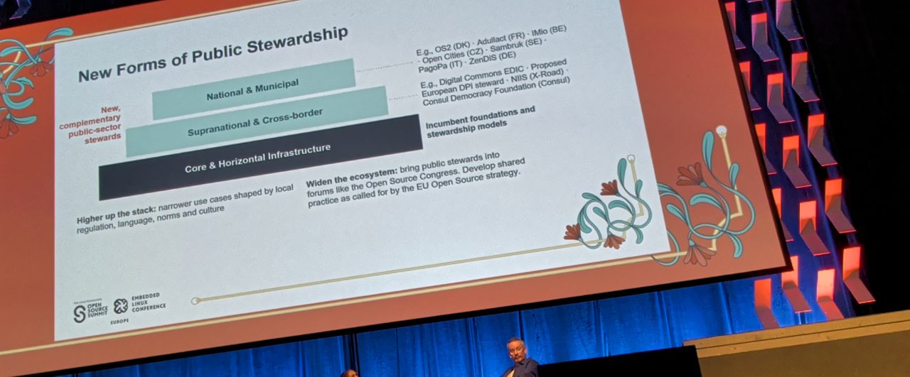 Slide: the role and need of stewards in digital public infrastructure