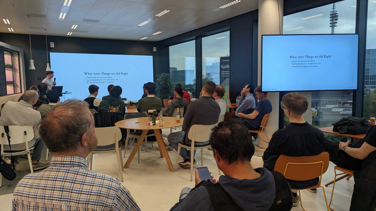 Audience engaged during the "did right" section