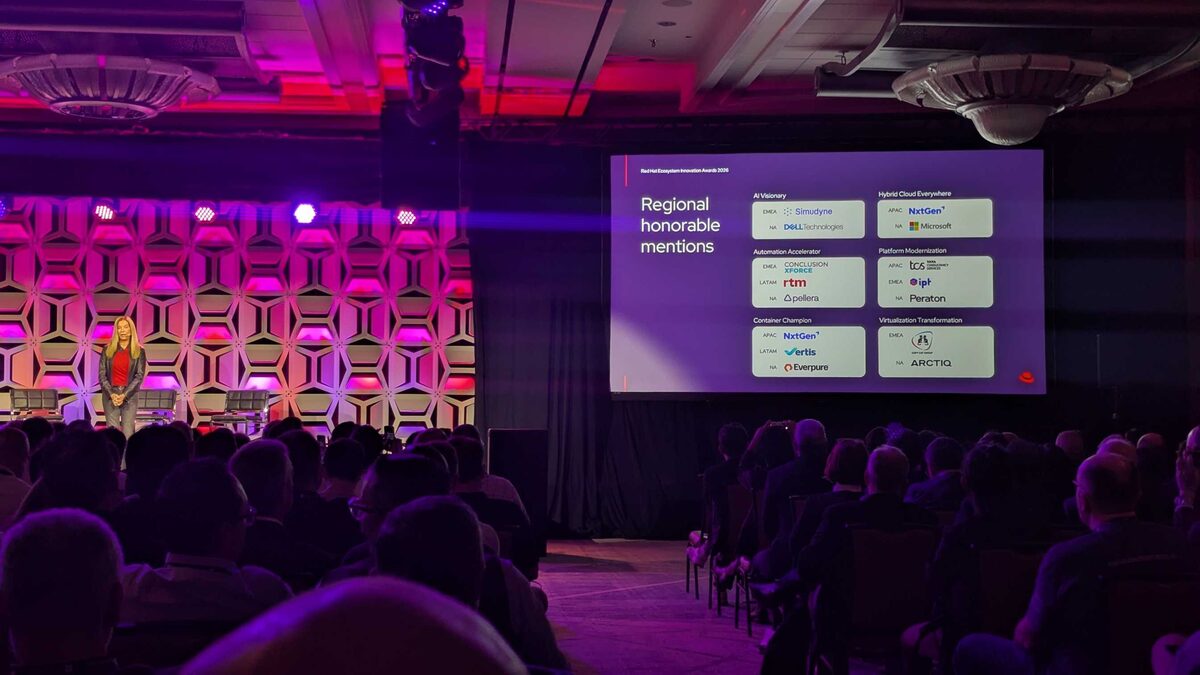 Red Hat Ecosystem Innovation Awards 2026 — Regional honorable mentions