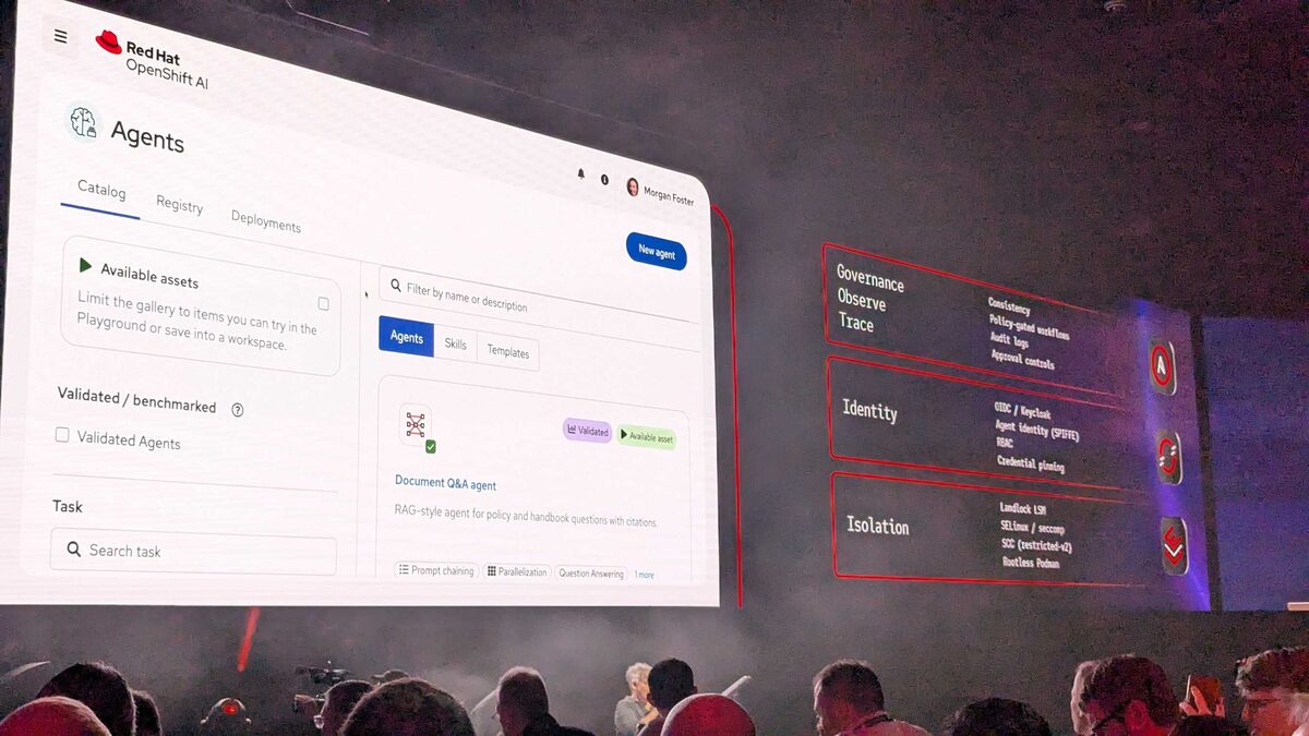 OpenShift AI agent request denied — Step 11 DENIED accessing HR Guidelines document