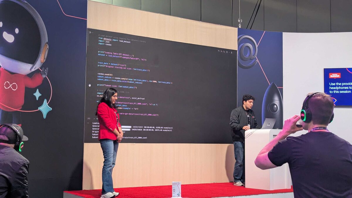 Live coding demo of Training Hub at Red Hat Summit 2026