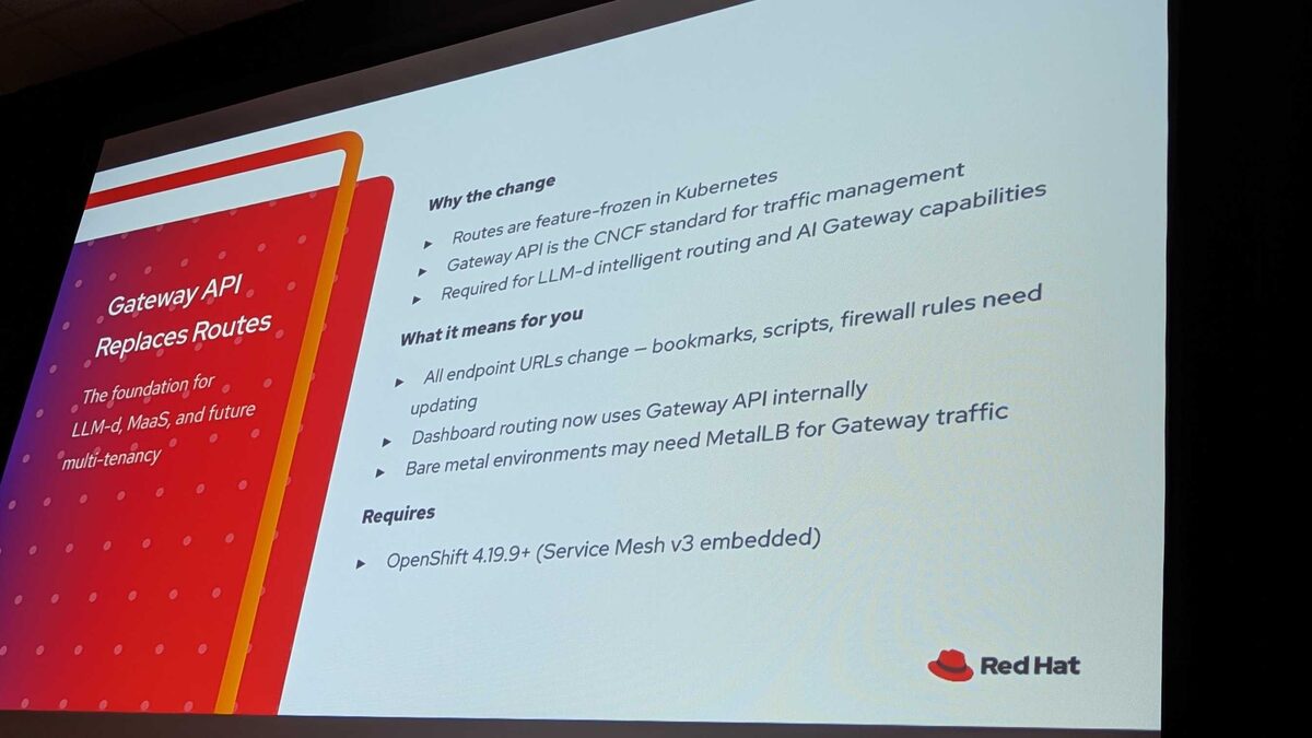 Gateway API replaces Routes — why the change, what it means, requirements