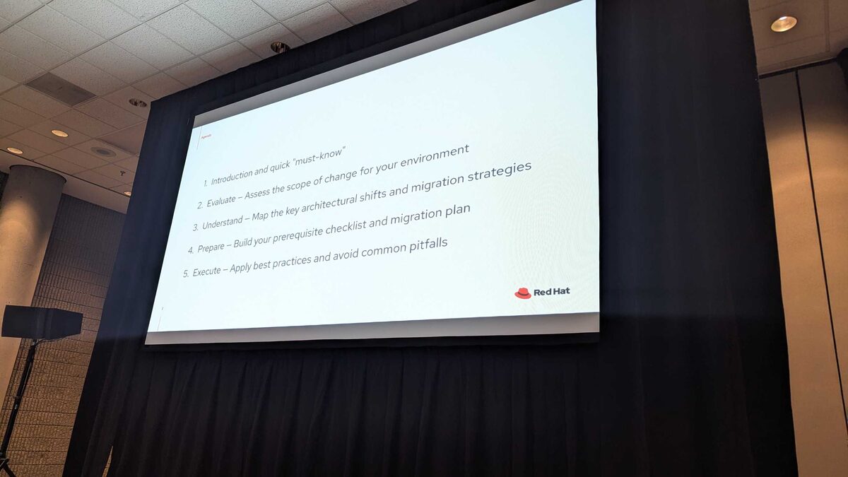 5-step migration agenda — evaluate, understand, prepare, execute