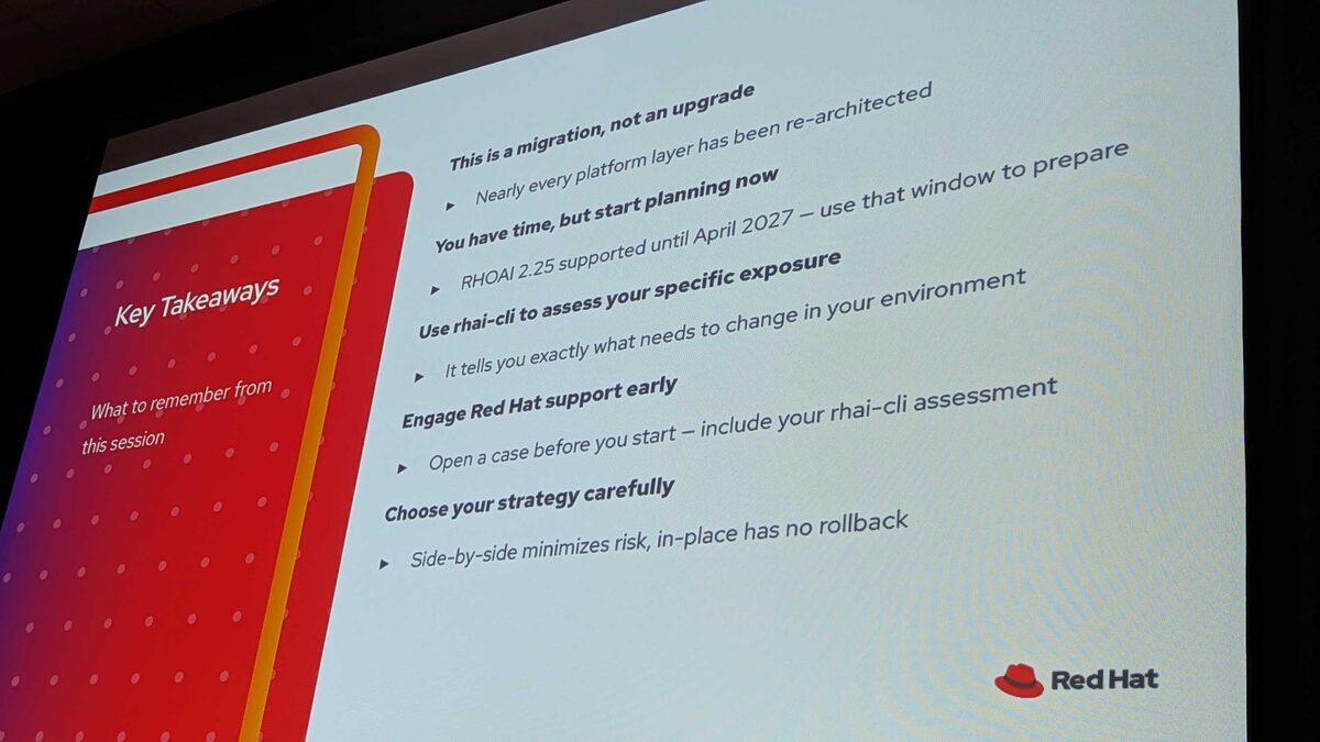 Key takeaways — what to remember from this session