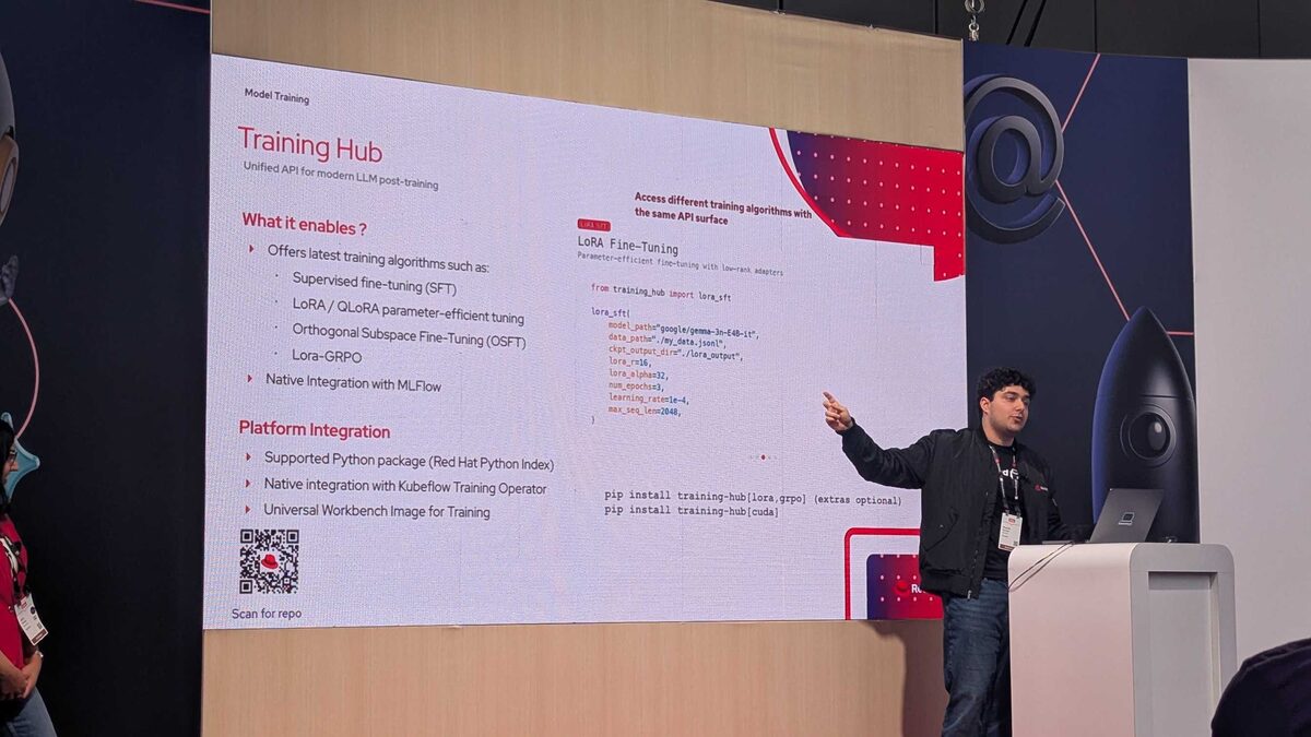 Training Hub β LoRA Fine-Tuning with unified API