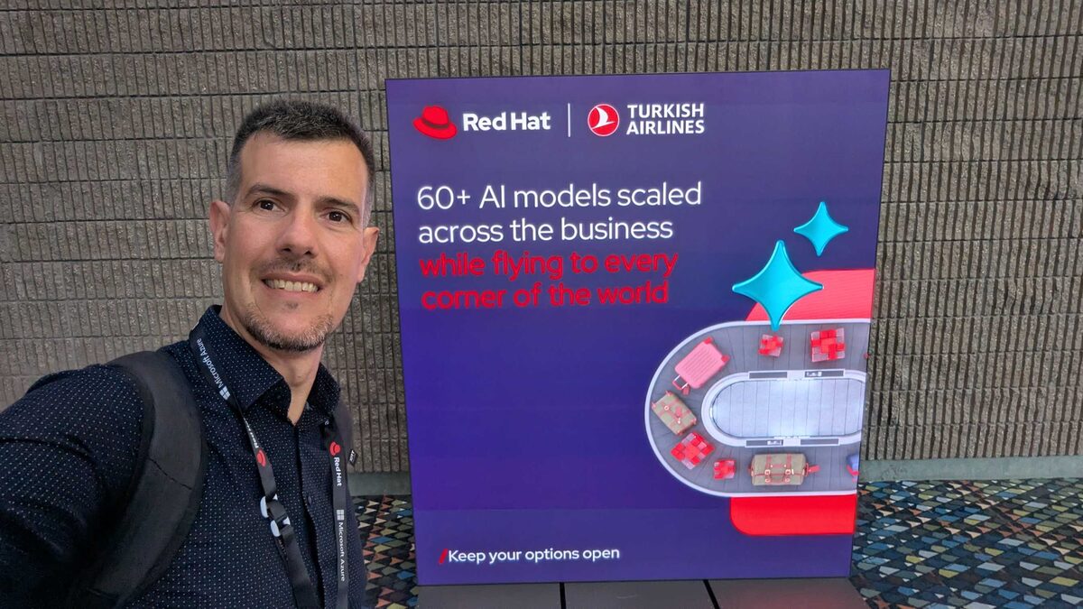 Red Hat and Turkish Airlines — 60+ AI models scaled across the business