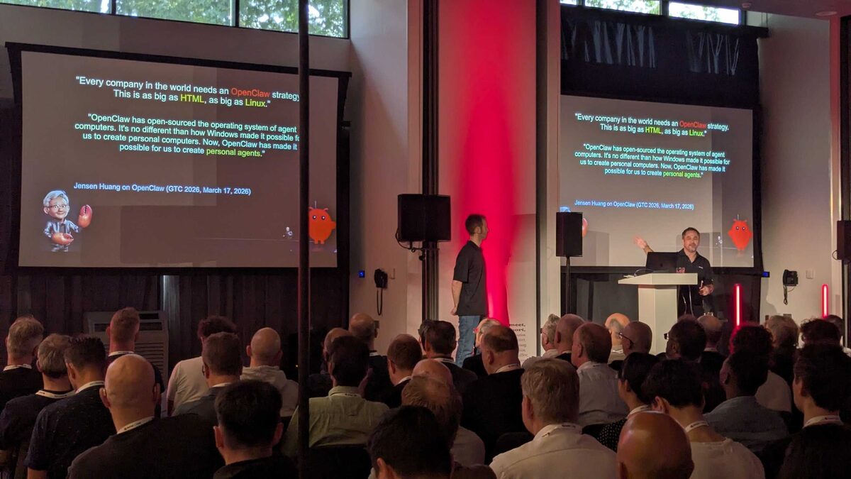 Jensen Huang quote on OpenClaw — "as big as HTML, as big as Linux"