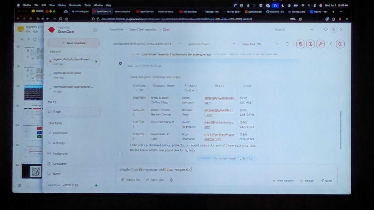 Wide shot of OpenShell presentation — packed audience