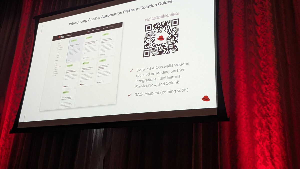 Ansible AIOps Solution Guides catalog