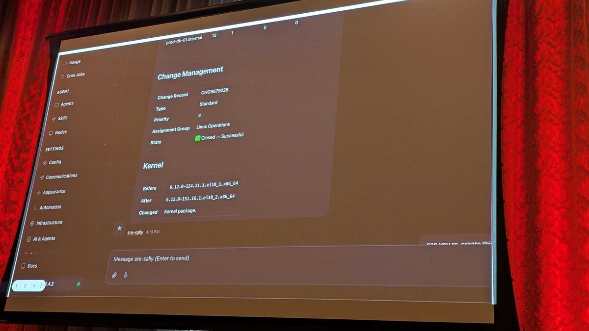 OpenClaw Control Panel - sre-sally agent