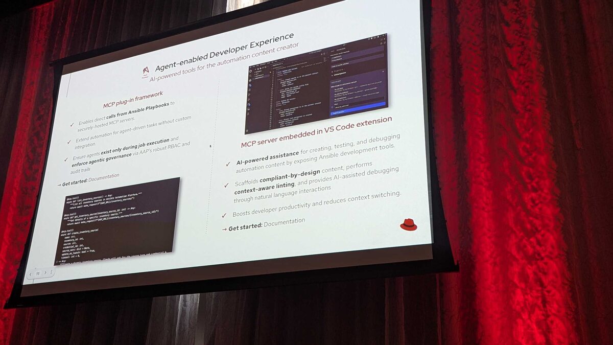 Ansible VS Code extension with MCP server demo at Red Hat Tech Day Netherlands 2026