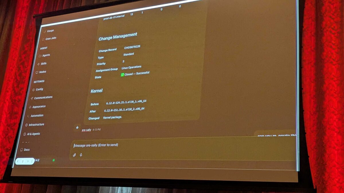OpenClaw agent using MCP tools