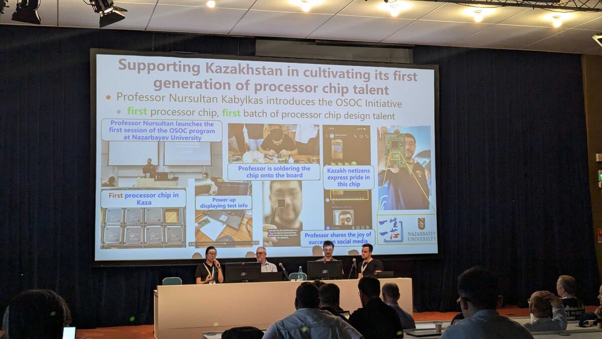 Supporting Kazakhstan in cultivating its first generation of processor chip talent