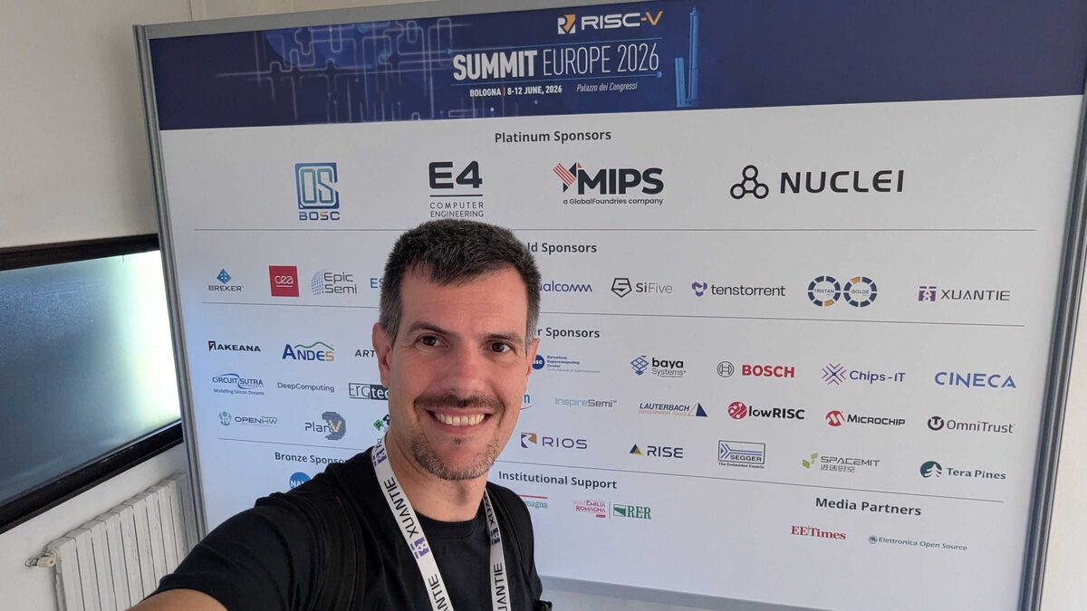 RISC-V Summit Europe 2026 full sponsor wall