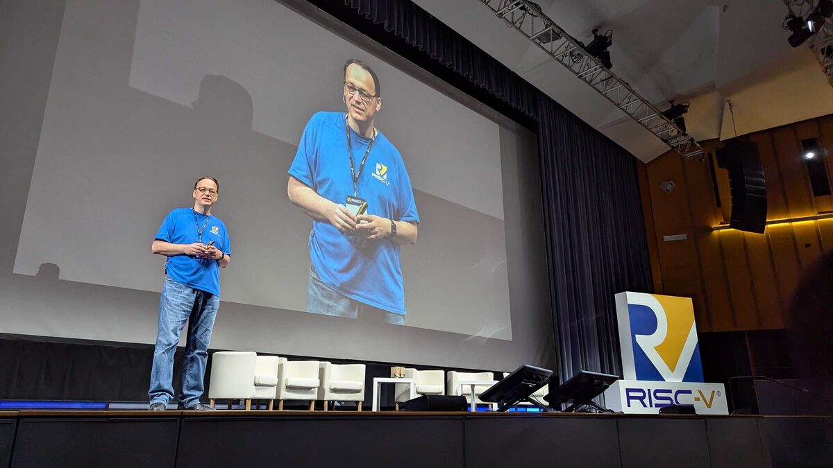 Keynote speaker at RISC-V Summit Europe 2026