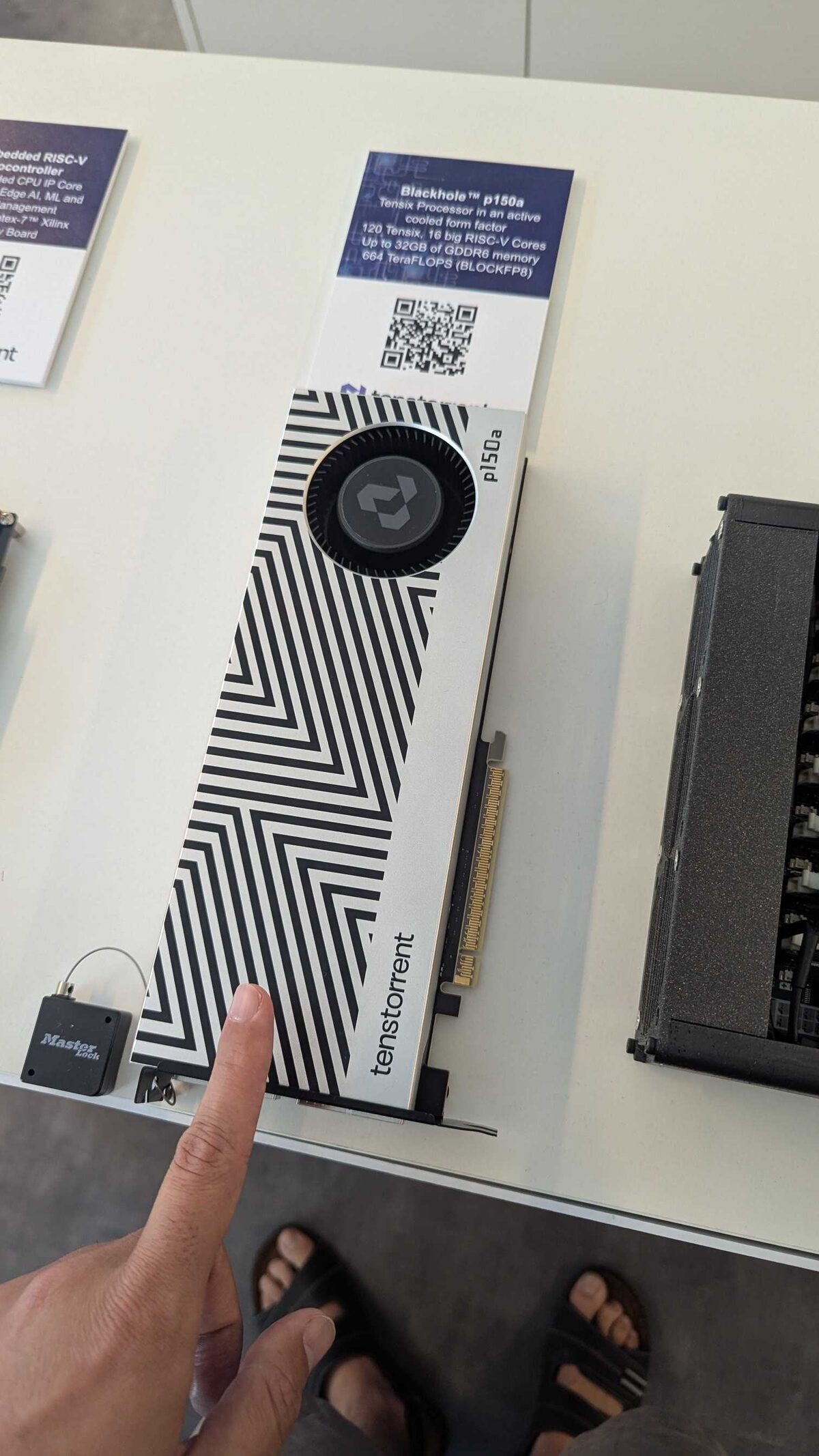Tenstorrent Blackhole p150a accelerator card