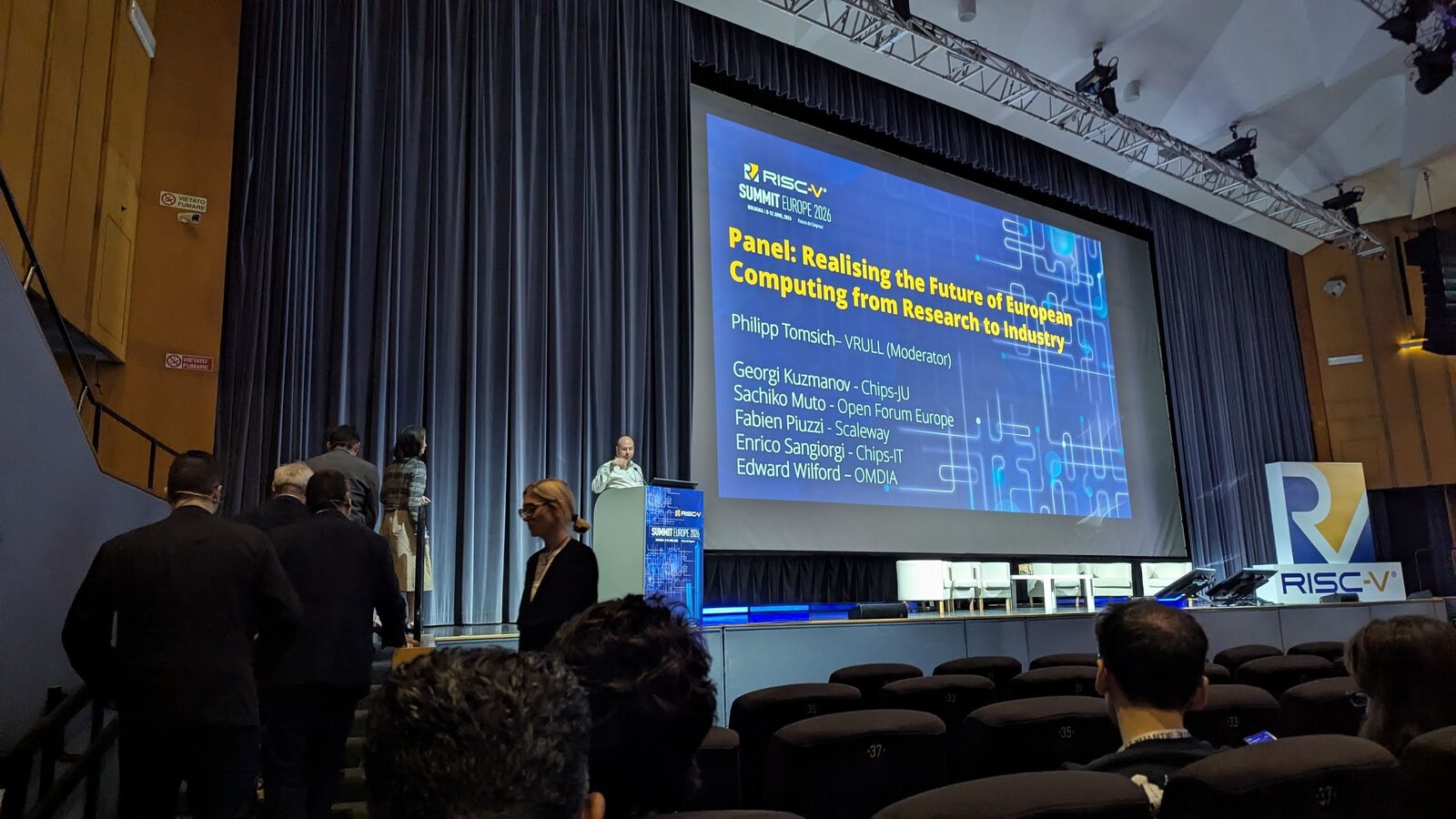 A panel on the future of European computing at RISC-V Summit Europe 2026