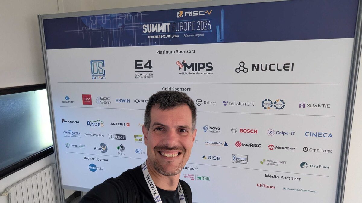 RISC-V developers discussing the ABI and toolchain at RISC-V Summit Europe 2026